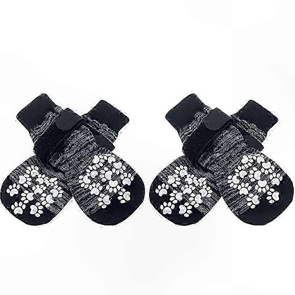 Adjustable Non-Slip Dog Socks