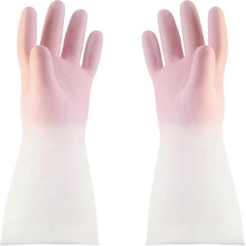 Reusable Natural Rubber Scrub Gloves