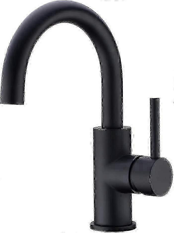 Swivel High-Arc Chrome Basin Mixer
