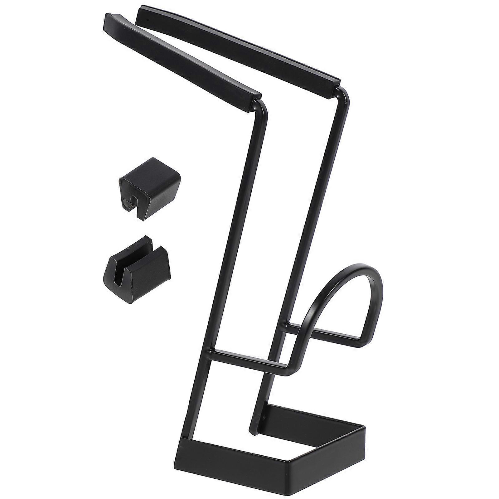Sink Sponge Holder Kitchen Storage Rack for Practical Use 2Pcs Black
