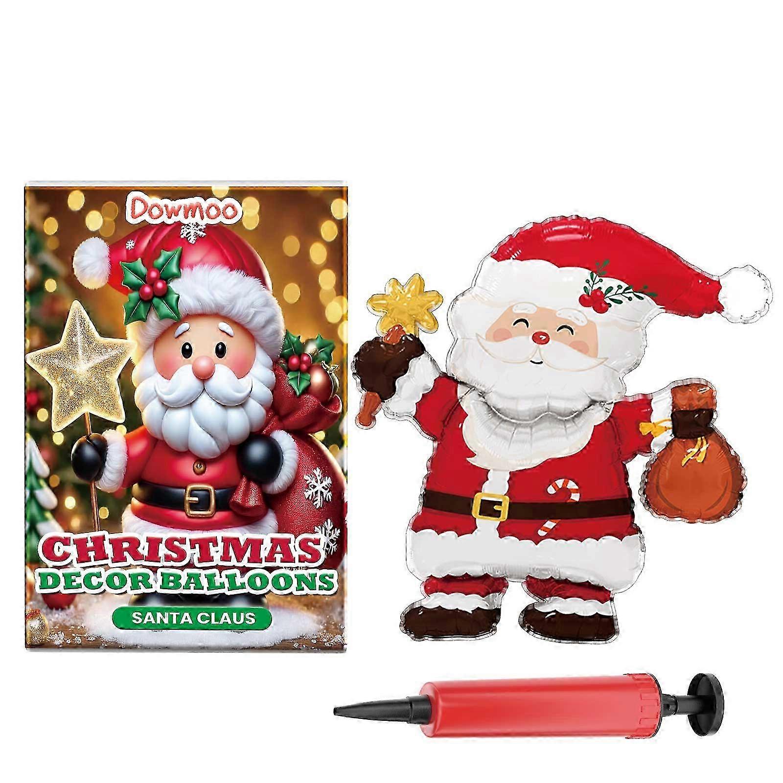 Self-Sealing Standing Christmas Balloons