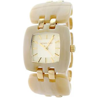 Michael kors resin Japanese Quartz Analog Woman Watch with MK4256 Plastic Bracelet