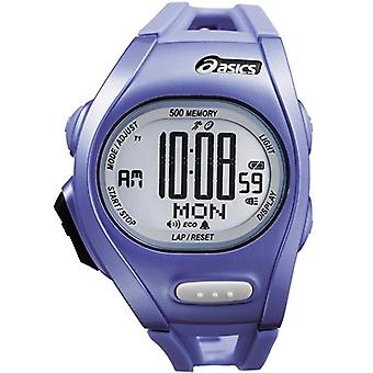 Asics race regular watch for Unisex Digital Quartz with RUBBER Bracelet CQAR0105