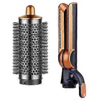 2026 Suitable Round Brush & Airflow Attachment compatible with Airwrap Styler HS01 HS05 HS08 Hair Dryer Diffuser Nozzle Attachment A