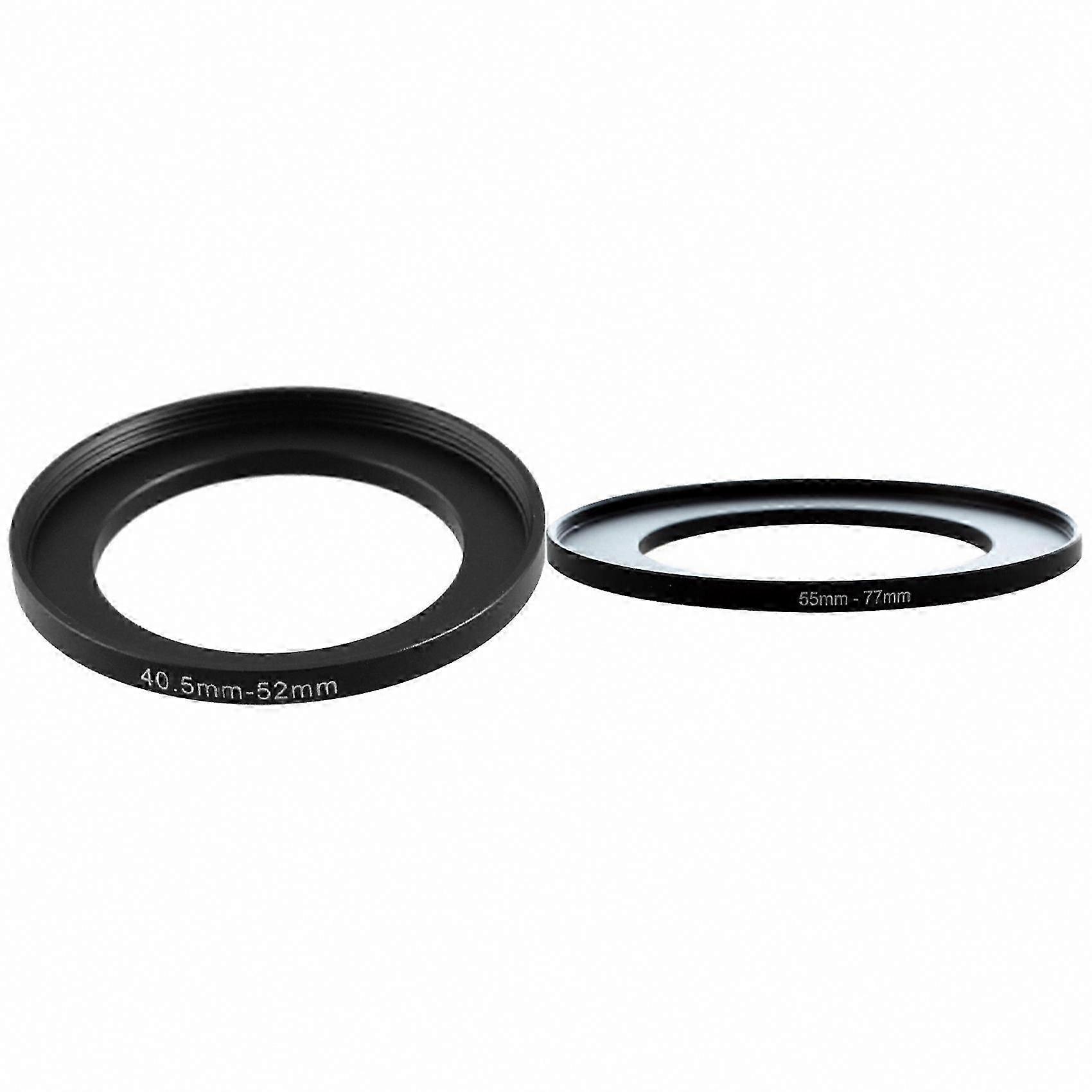 Black Metal Step Up Adapter Set