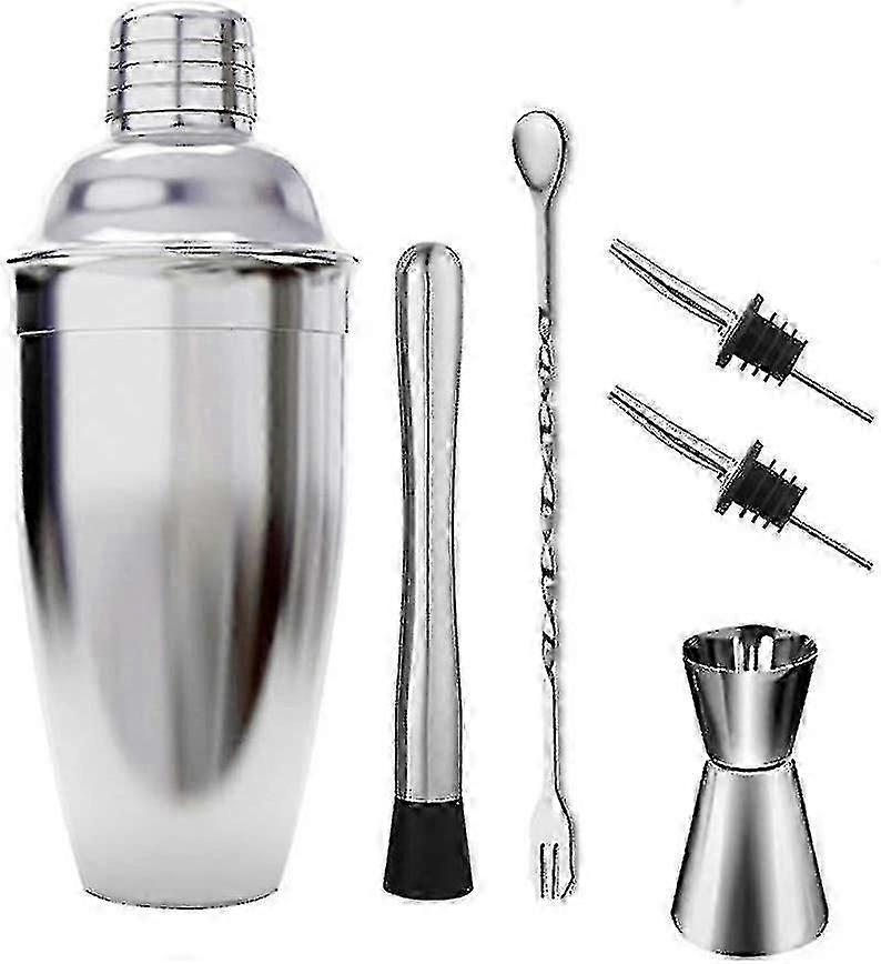 Mirror-Finish 6pc Bar Tool Set