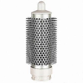 Round Volumizing Brush Attachment for Hair Styling, Plastic Round Brush Compatible with Shark FlexStyle, Salon Blowout for All Hair Types, 1 Pack
