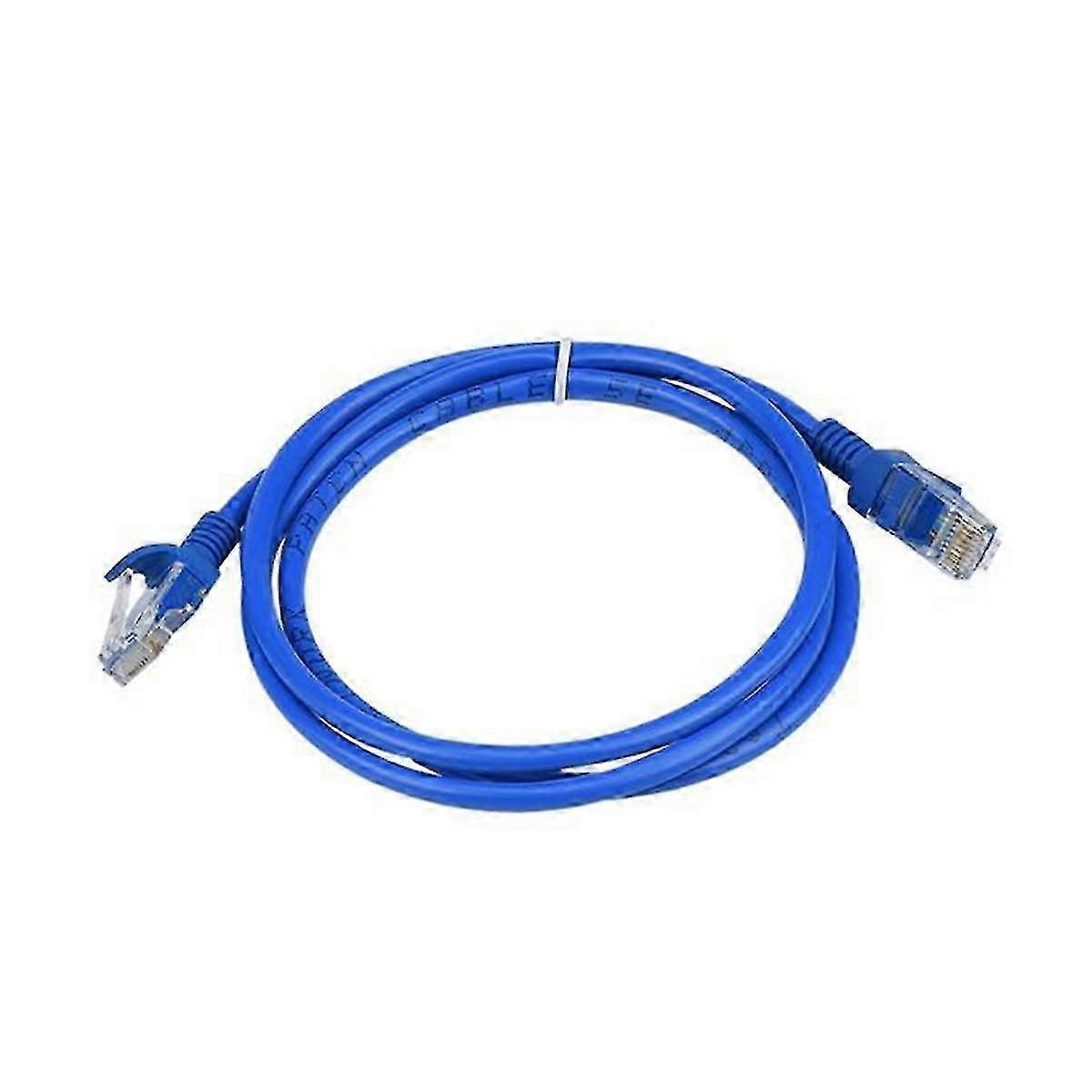 2m Blue Cat6 Ethernet Patch Cable