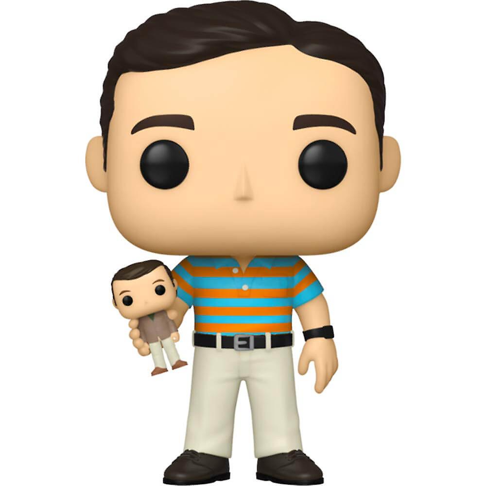 The 40 Year Old Virgin Andy with Oscar Goldman 3.75" Funko Chase Ships 1 in 6