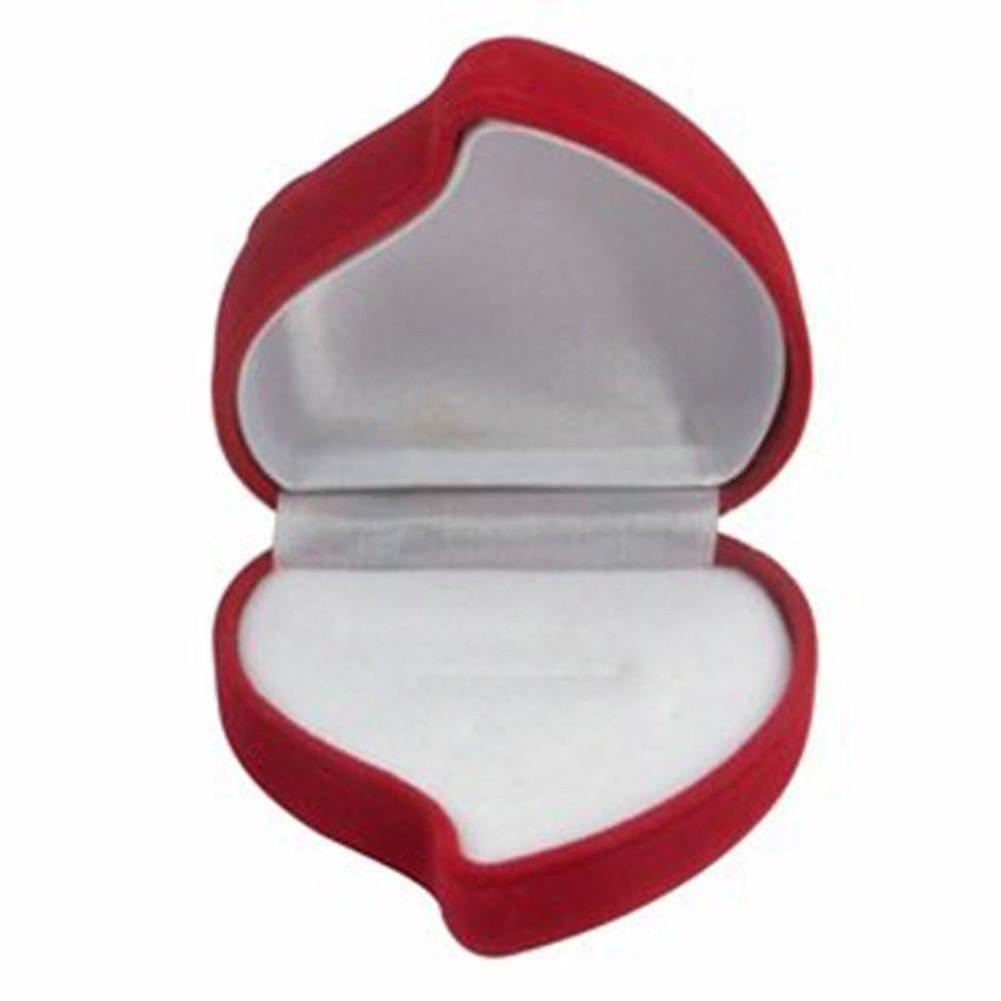 Red Fd Ring Box Engament Wedding Proposal