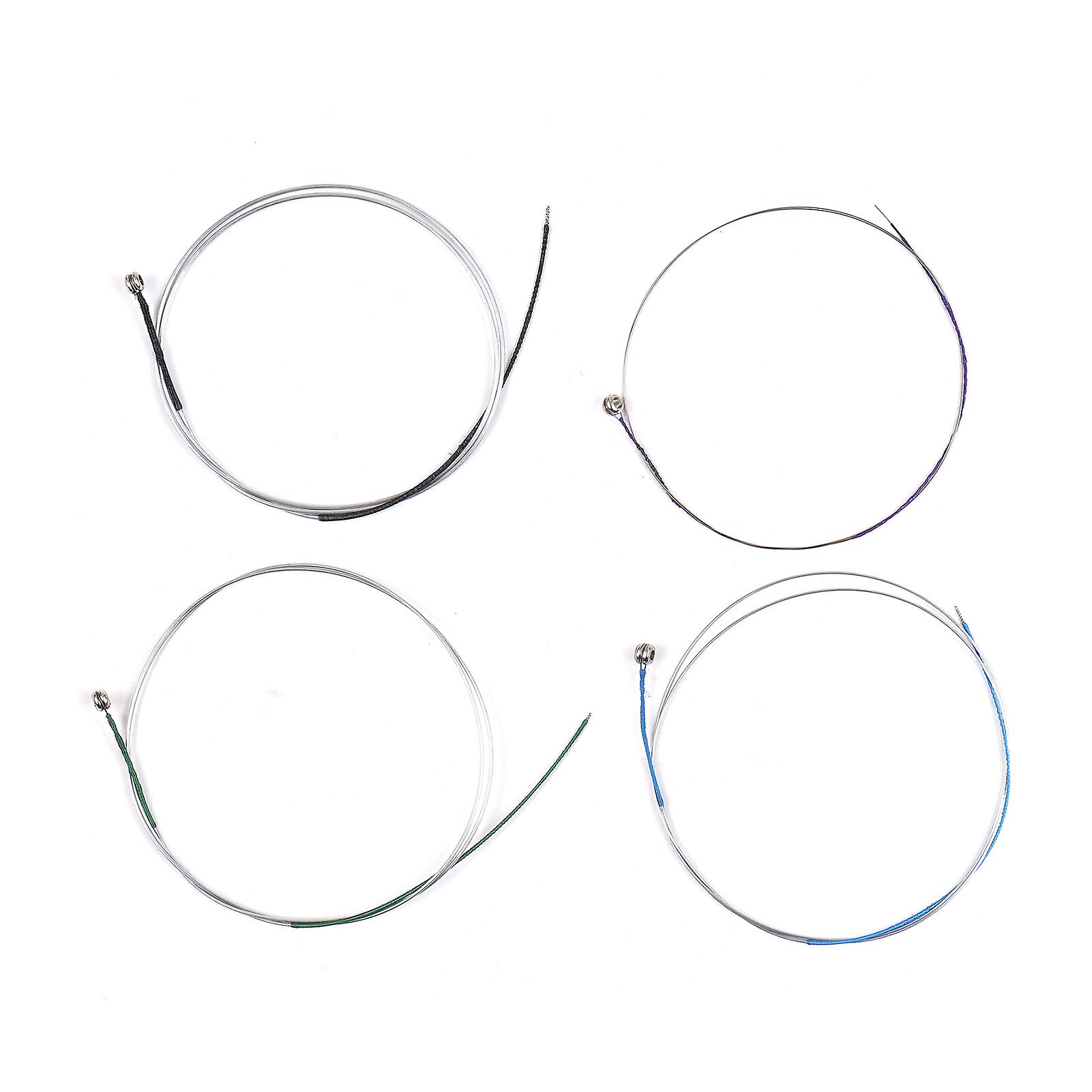 4 Pcs Violin Strings Magnesium Aluminum Wound Universal Full Set
