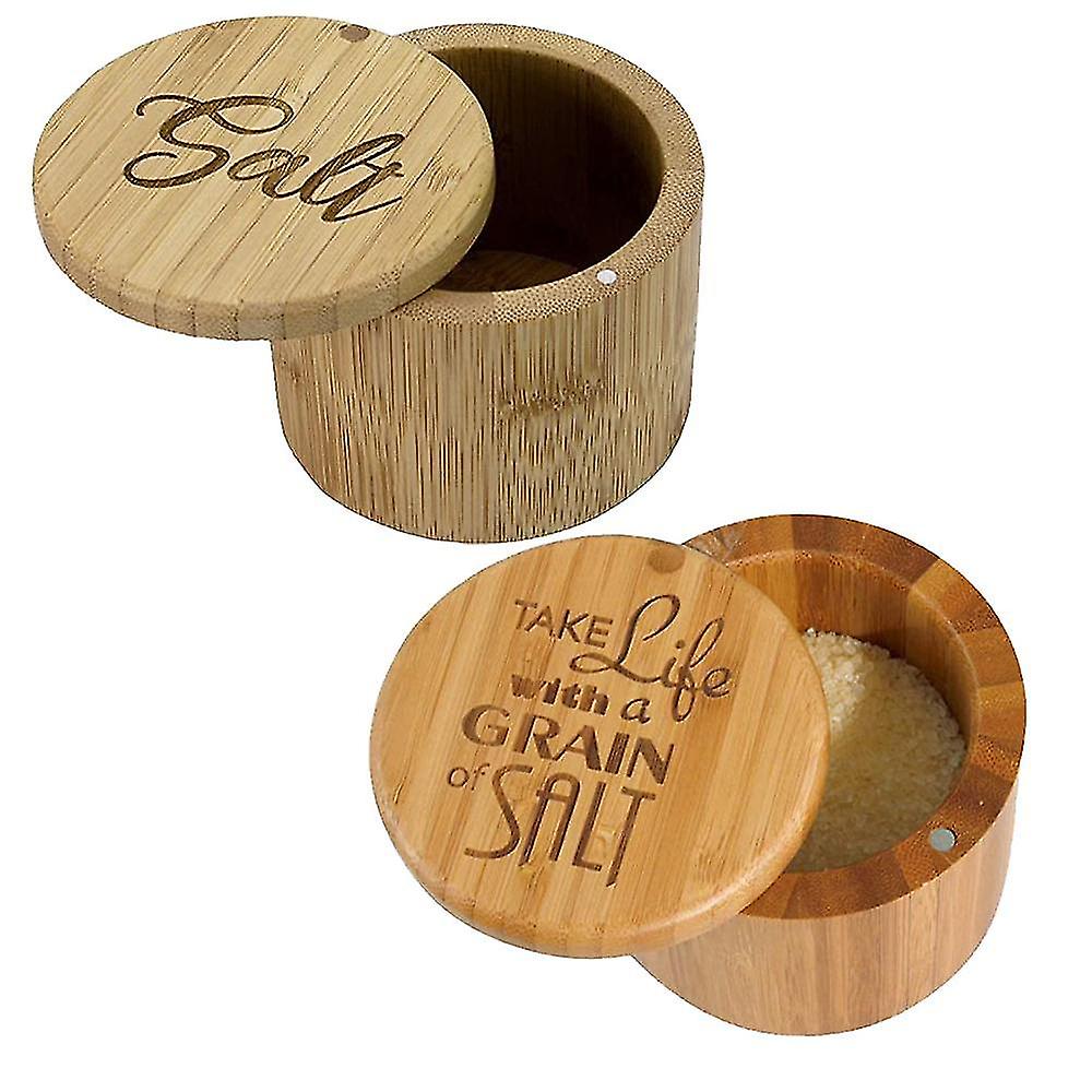 Salt Container With Lid,salt Shaker,cumin And Pepper Bowl With