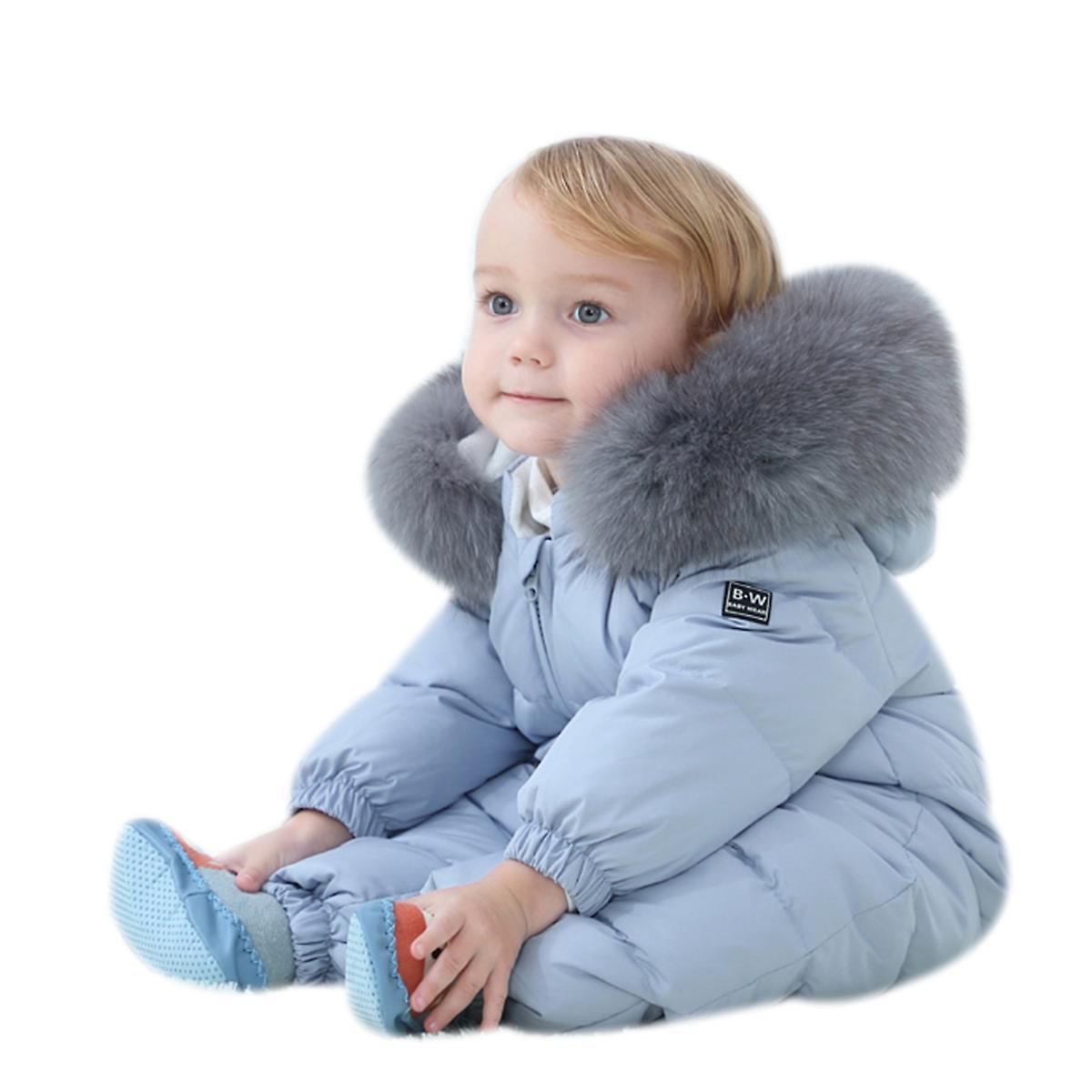 Toddler Baby Girls Boys Coat Winter Down Jumpsuits
