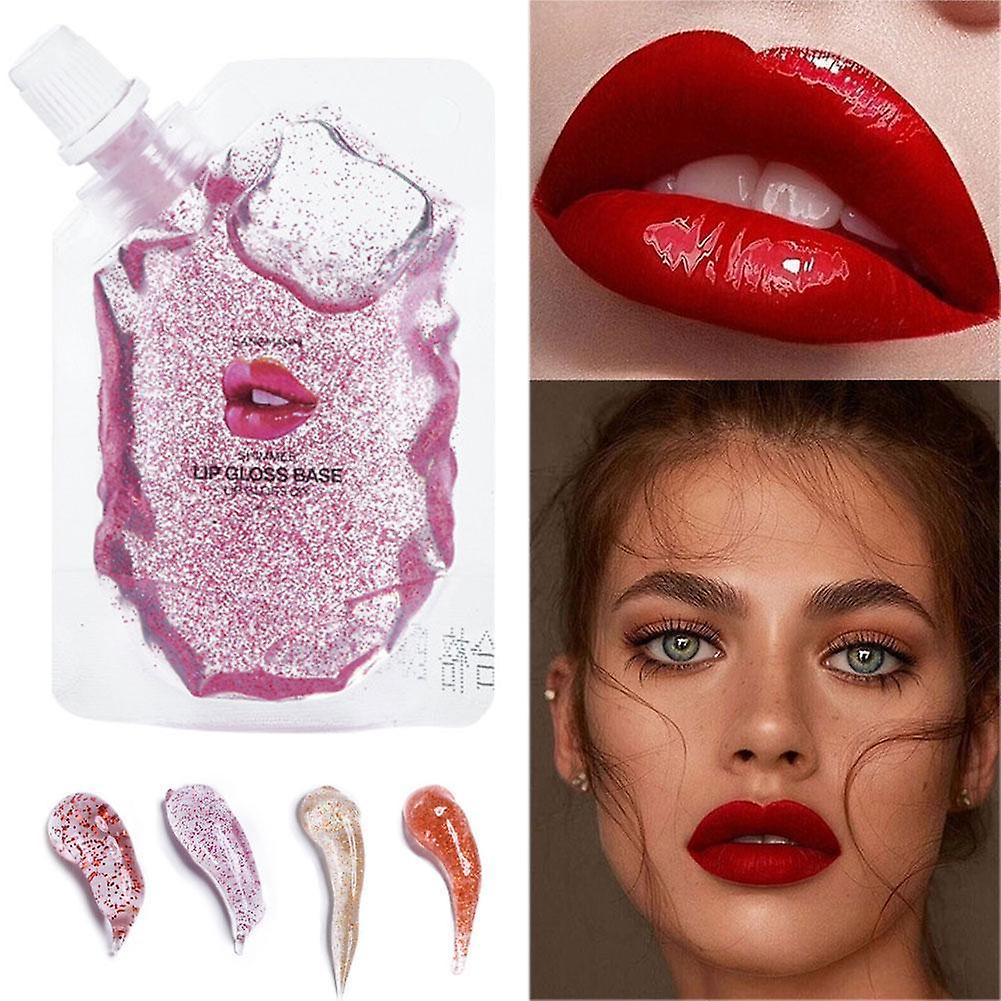 20ML DIY Transparent Lip Color Glaze Base Moisturizing Hand Made Basic Lipstick Cosmetics
