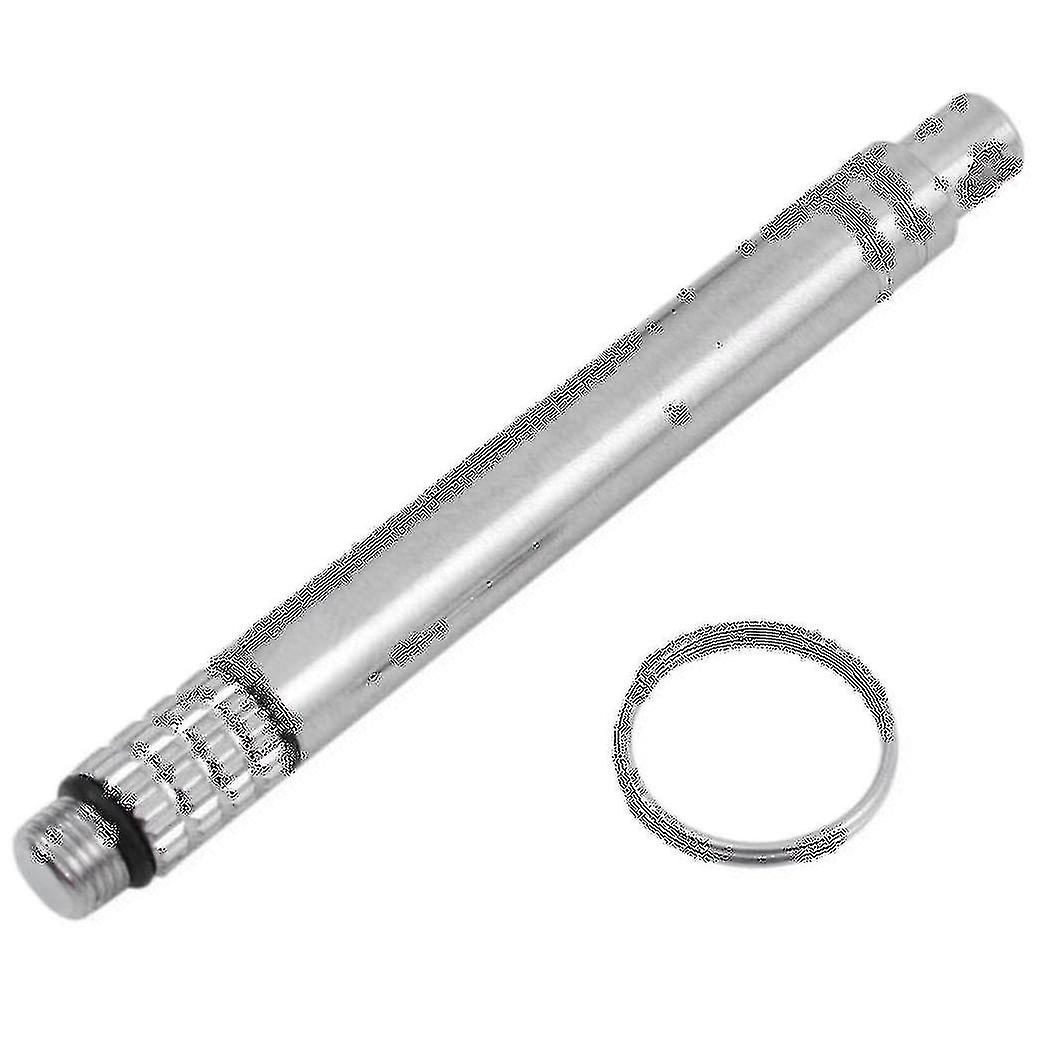 Titanium Outdoor Toothpick Bottle Fruit Fork Camping Tool Toothpick-holder