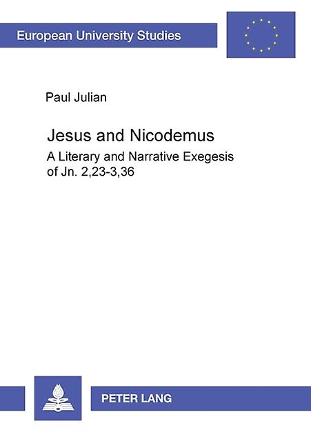 Jeesus ja Nikodemos, kirjoittanut Paul Julian, nidottu