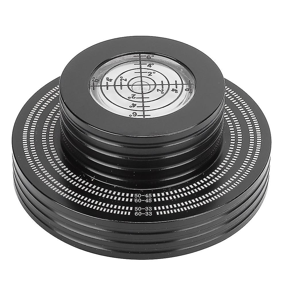 Lp Vinyl Record Weight Stabilizer Turntable Disc Clamp With High Precision Gradienterblack