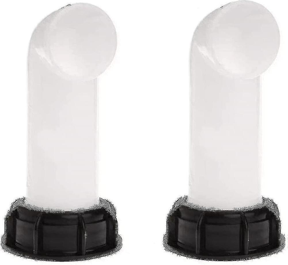 2個の水タンクアダプター、水タンクバルブ、IBC水タンク用IBCドレンタンクアダプター、トン数バルブ、農業灌漑、パイプライン、プラスチック、6