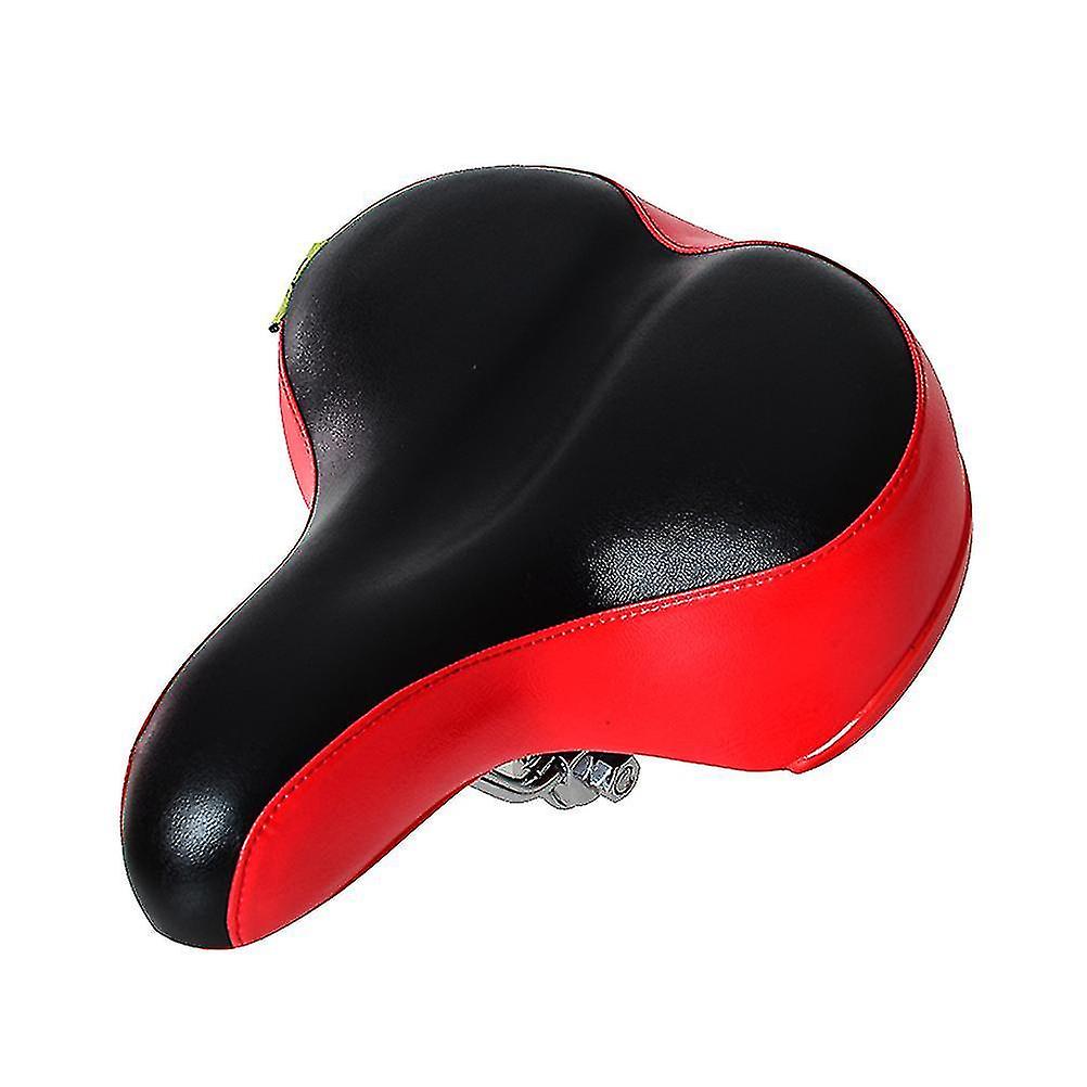 Bike Seat Wide Memory Foam Comfortable Shock Absorbing Padded Soft Replacement Bicycle Saddle For Mo