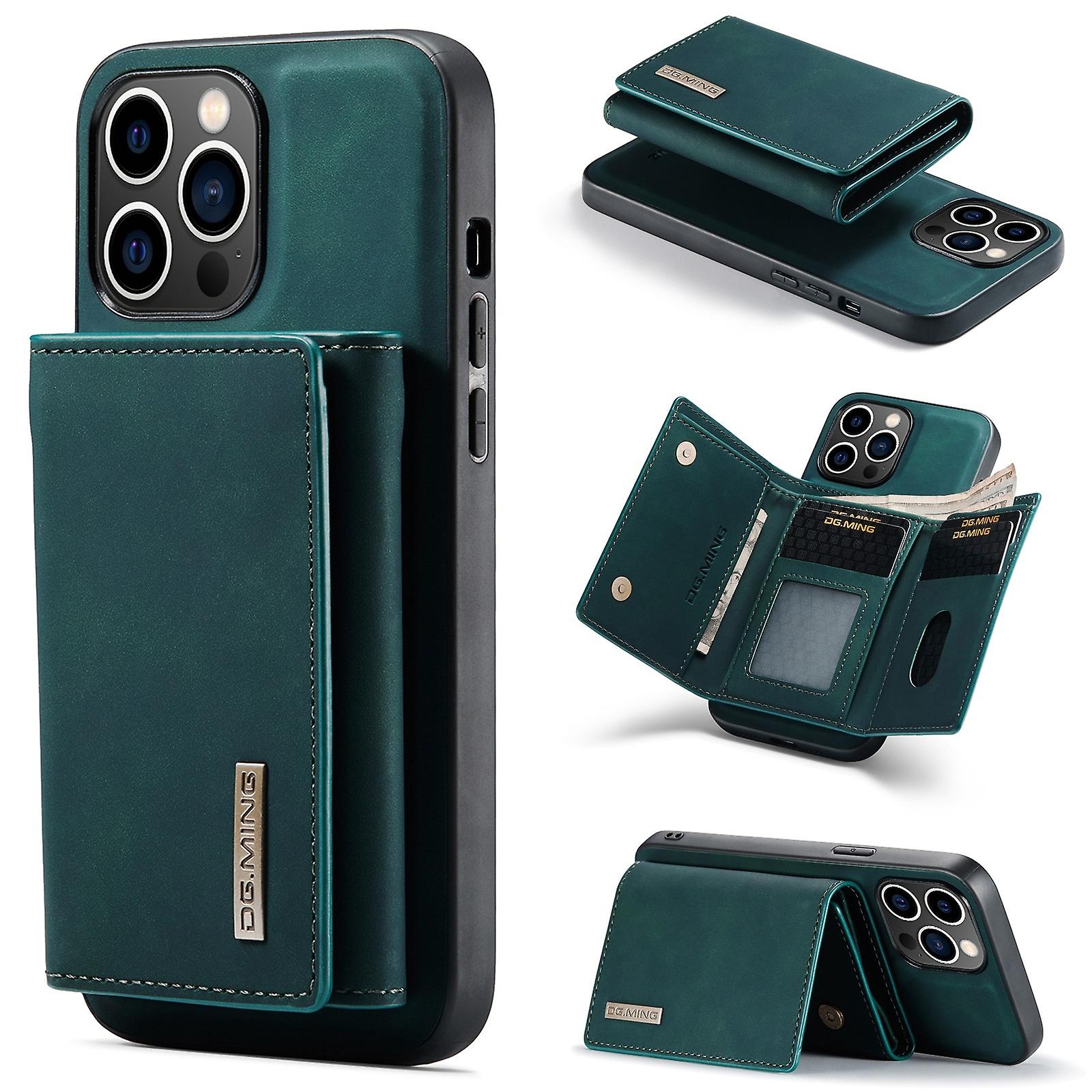 Multi Card Wallet Leather Case For iPhone 15 Pro