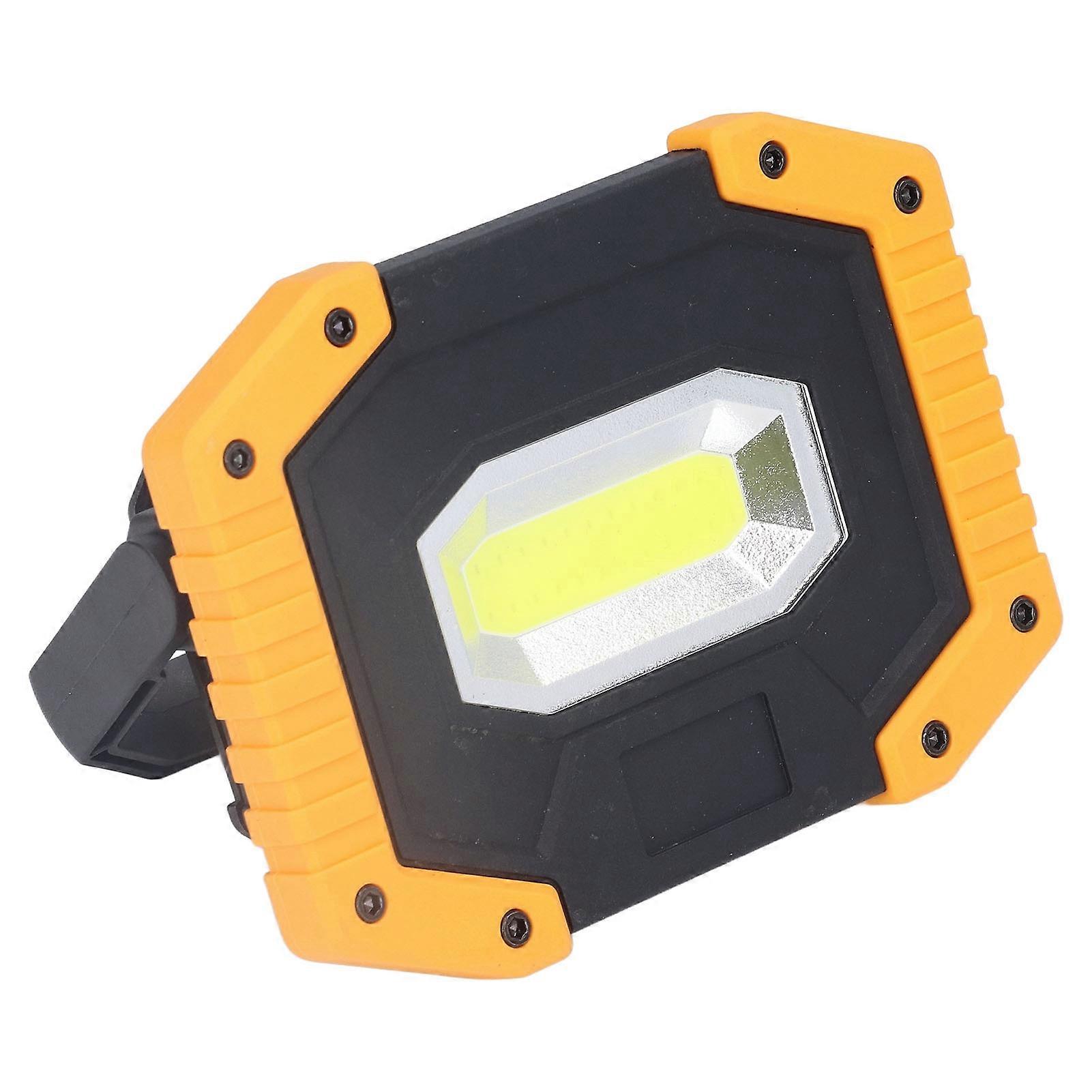 COB Work Light USB Charging Portable Floodlight Waterproof Emergency Portable Light with 180 Degree Rotating Bracket