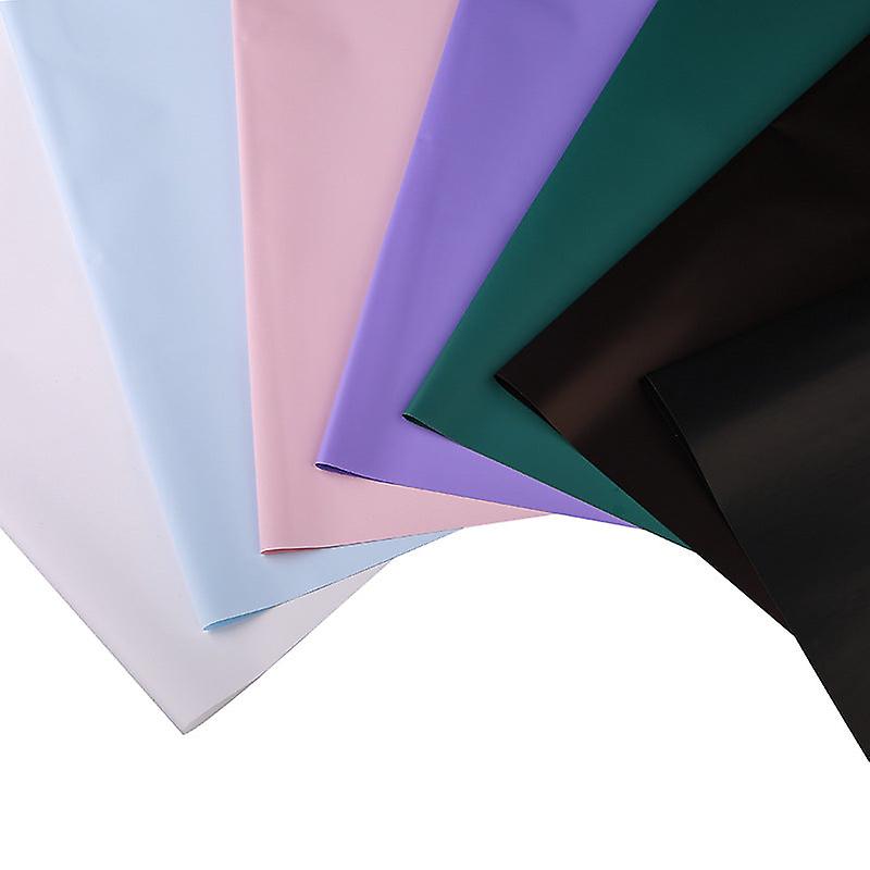 Christmas Gift Xmas Double-sided Waterproof Solid Color Packaging Material Package Stained Paper