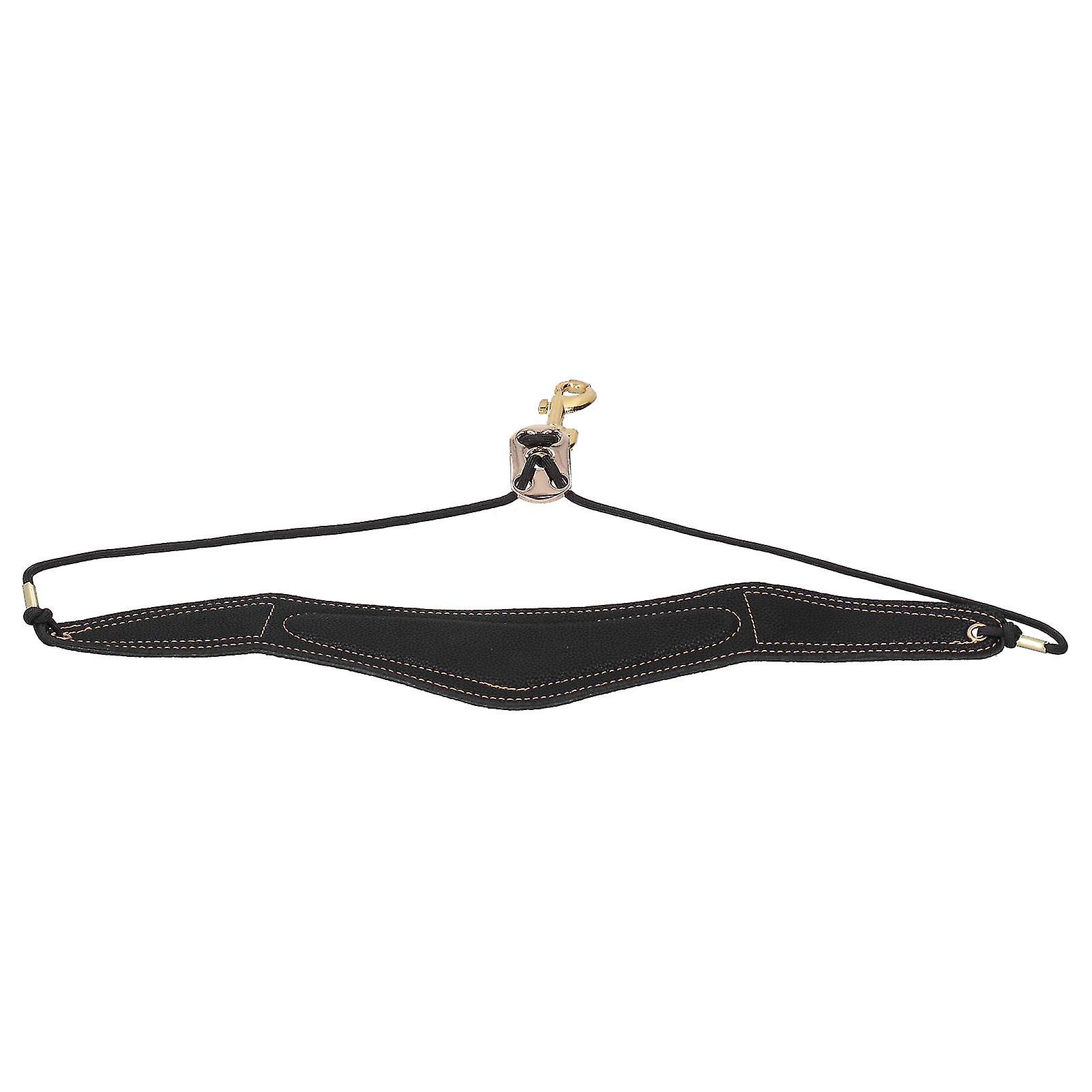 Saxophone Single Shoulder Strap Soft Sax Padded Shoulder Harness for Soprano Tenor Alto Sax