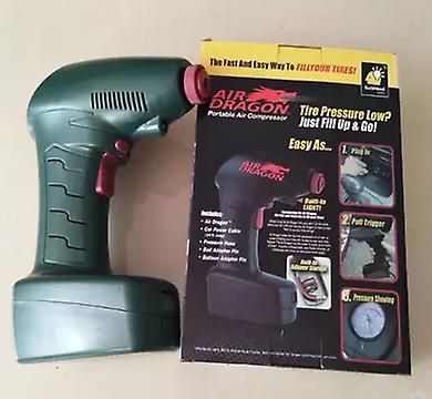 Bil Luftpump Bärbar Bildäck Elektrisk Pump Nödsituation