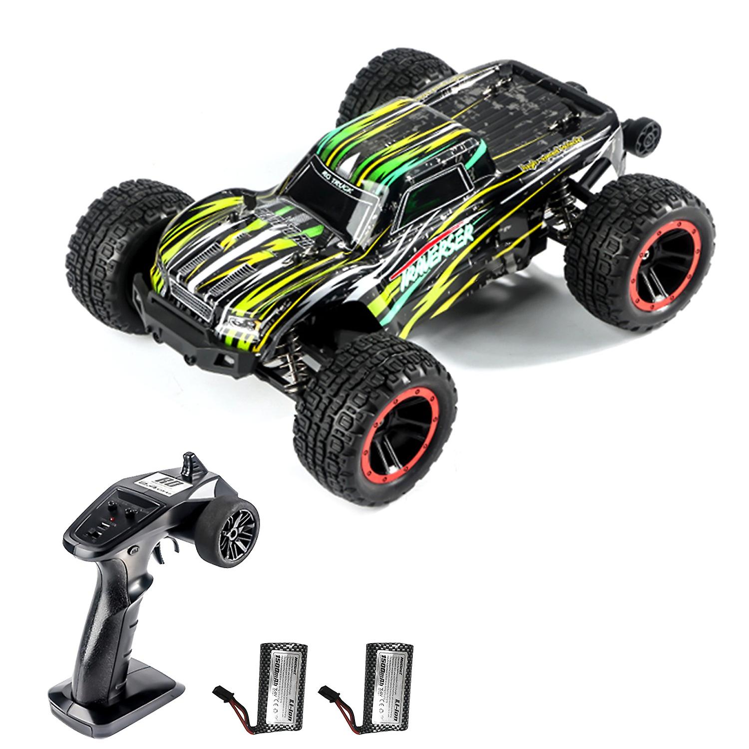 Remote Control Car, 1:14 4WD 2.4GHz Remote Control Truck 40km/h High-Speed Off-Road Vehicle Toy with