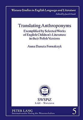 Translating Anthroponyms Paperback Book