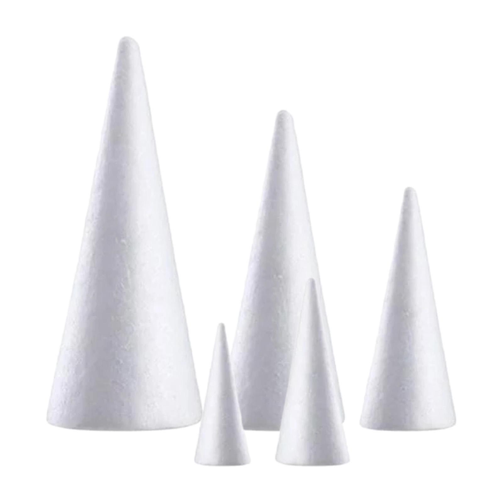 White Handmade Colored Painting DIY Hand Crafts Styrofoam Material for All 2.75-9.84 inch