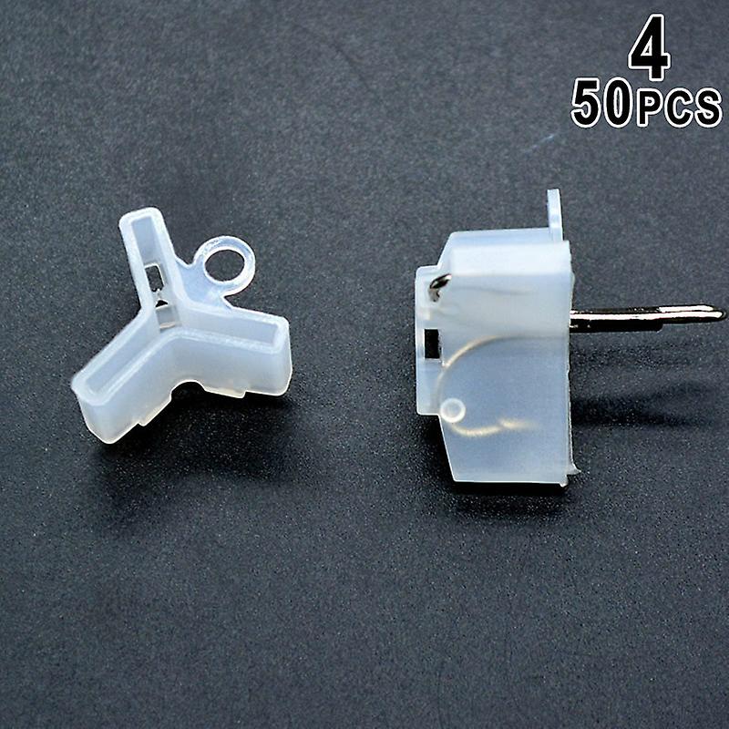 50pcs/set Fishing Hook Protection Case Three Anchor Fishhooks Protector