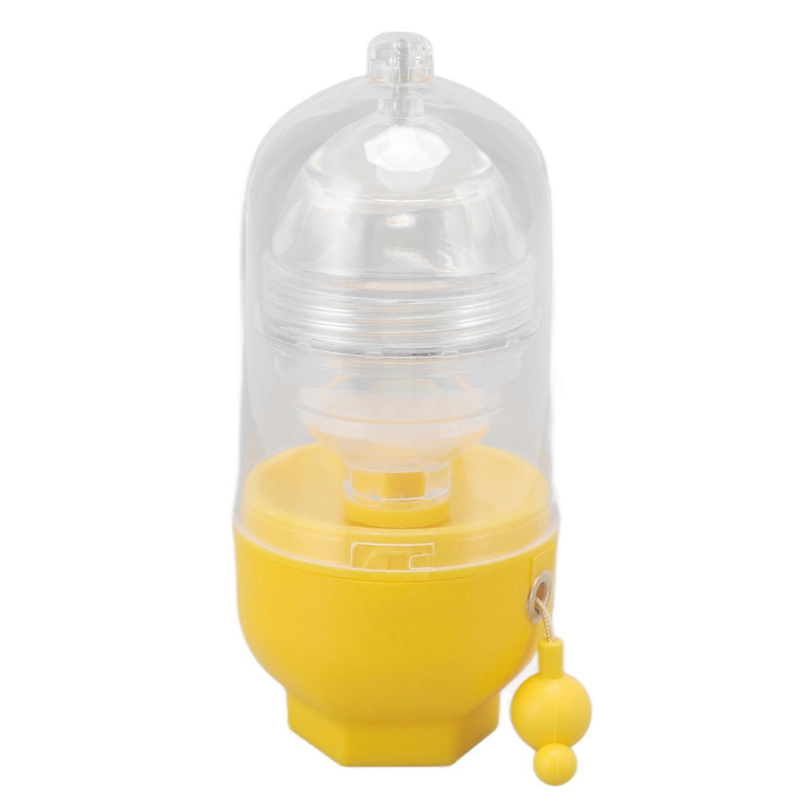 Hand Powered Egg Maker Egg Scrambler Convenient Hand Powered Golden Egg Maker for Mixing Egg Home Kitchen Yellow