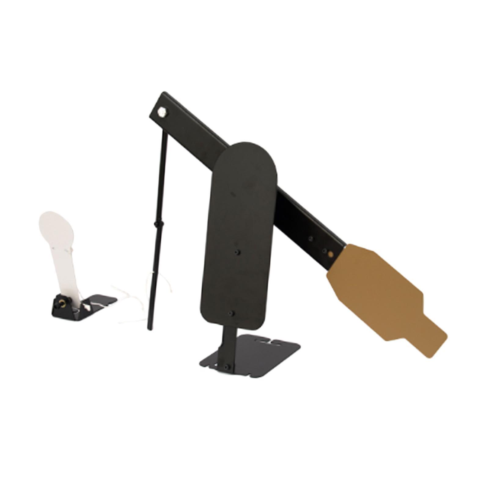Sturdy Swing Shooting Target Resetting Silhouette Targets Range Practice