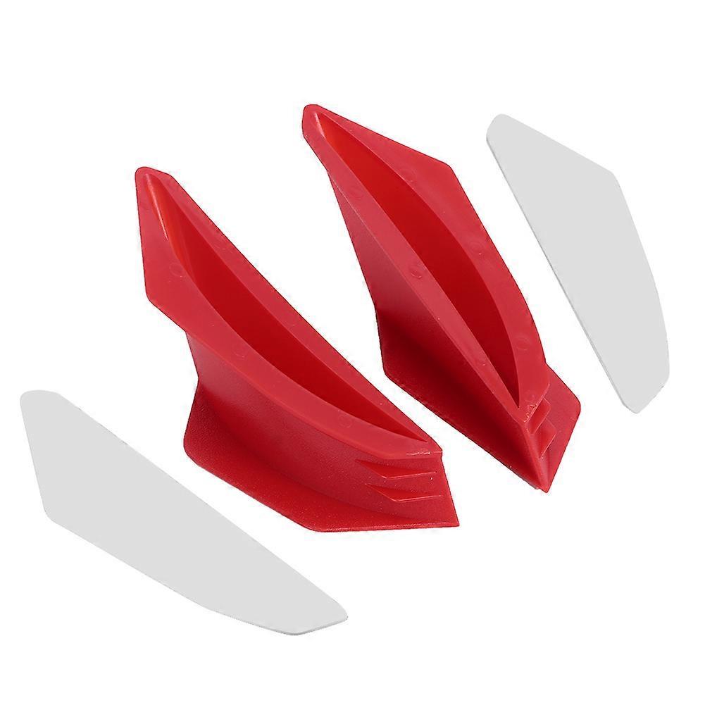 Motorcycle spoiler wing for universal modification aerodynamic accessory