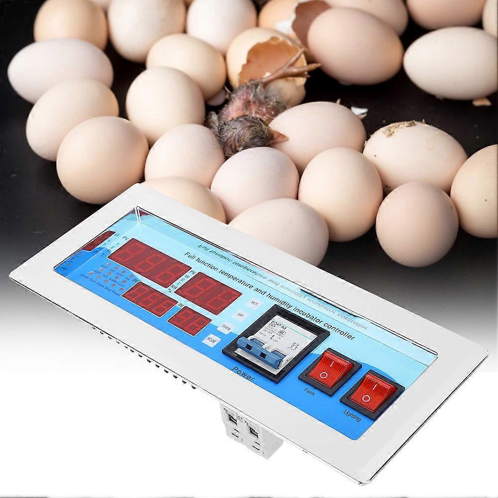 Digitaler Eierbrutschrank Controller 6336 Eier Blau 30x13cm