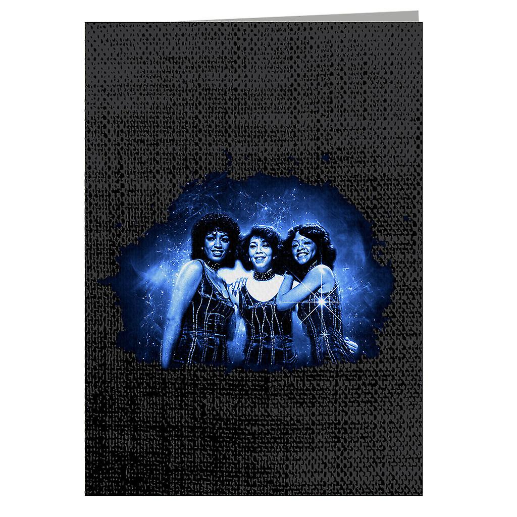 TV Times The Three Degrees Pop Group Greeting Card
