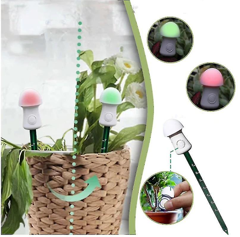 Best Shiyi 1-2-5pcs Soil Moisture Monitor Alarm Hygrometer Humidity Meter Plant Moisture Meter Alarm