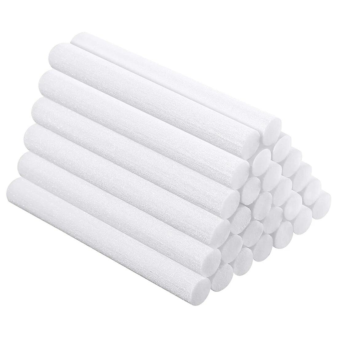 60 Pack Car Diffuser Sponge Refill Refills Humidifier Filter Wick, Absorbent Sponge Sticks, for Ultrasonic Aroma Diffuser~27384