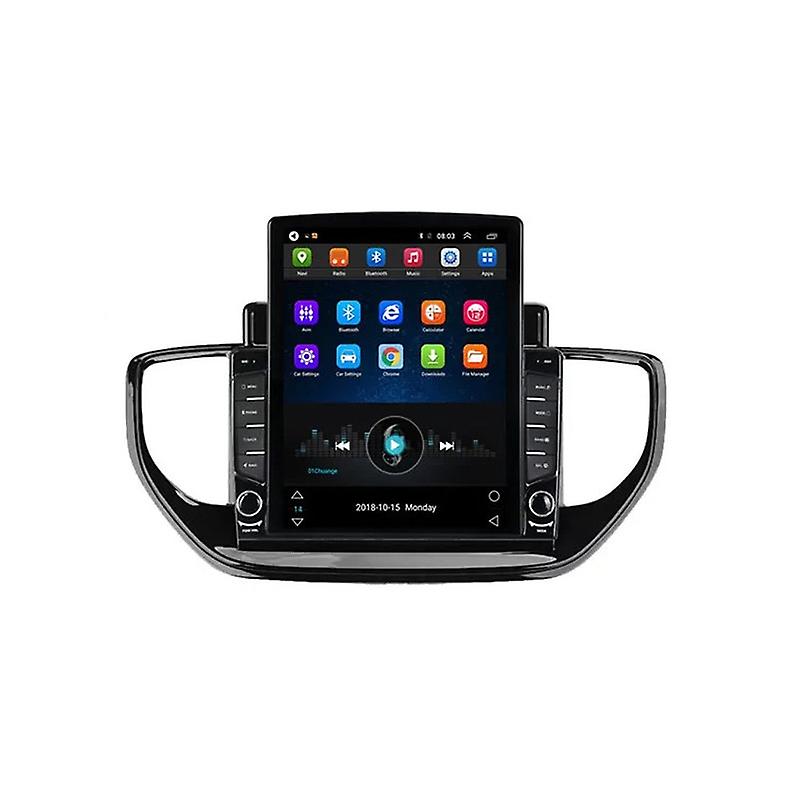 Android For Hyundai Solaris 2 II 2020 - 2021 Tesla Type Car Radio Multimedia Video Player Navigation