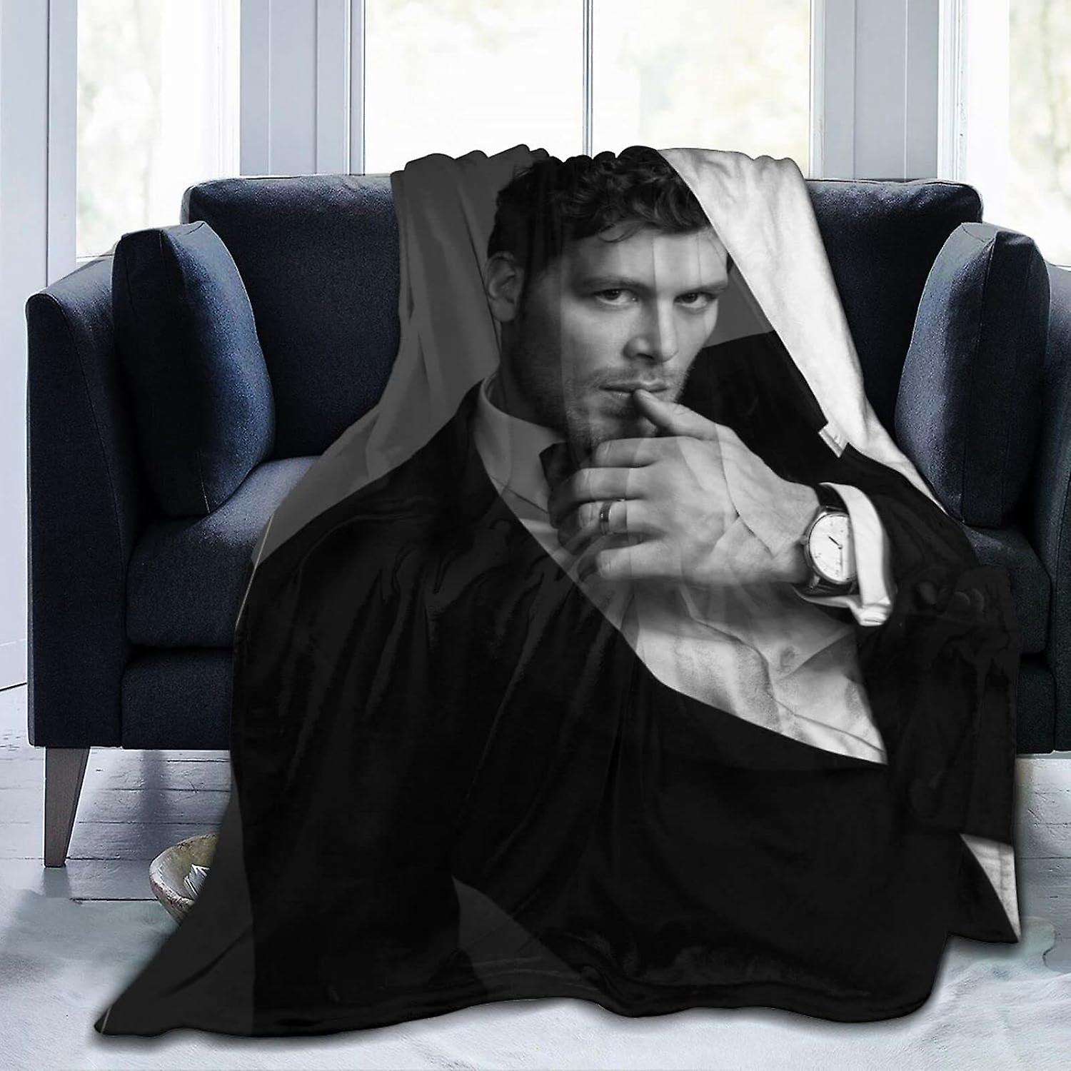Joseph Actor Morgan Flannel Blanket Bedding Fleece Blanket Soft Thow Blankets Air Conditioning Blanket For Sofa Couch Living Room ABD32146
