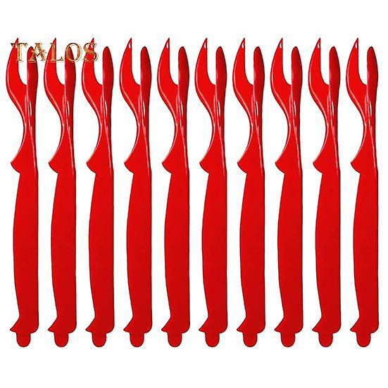10Pcs Lobster Cracker Easy to Clean Removing Shells Compact Practical Crab Crackers Picks Tools Set Restaurant Supplies