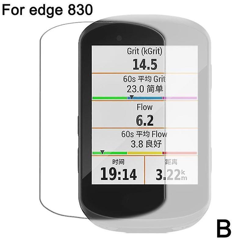 For Garmin Edge 530 / Edge 830 Screen Protector 2.5D Glass Tempered