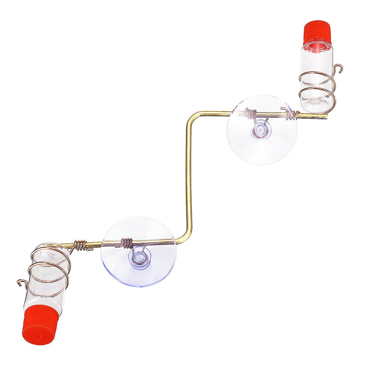 Sucker Transparent Bird Feeder Durable Easy To Clean Bird Feeding Station