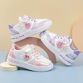 Girls Cartoon Casual Sport shoes Students Sneakers Kids Soft Athletic Shoes