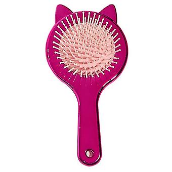 19.5*9.5cm Rose red Child Hair Brush, Detangling Brush and Comb Set for Dry and Wet Hair Airbag Comb