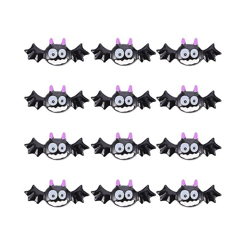 12pcs Halloween Magnet Resin Sticker