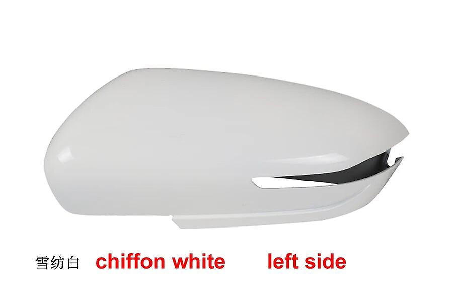 עבור פורד אסקורט 2021 2022 אביזרי רכב חיצוני מראות אחוריות מכסה מכסה כנף דלת צד מראה צד מעטפת לבן