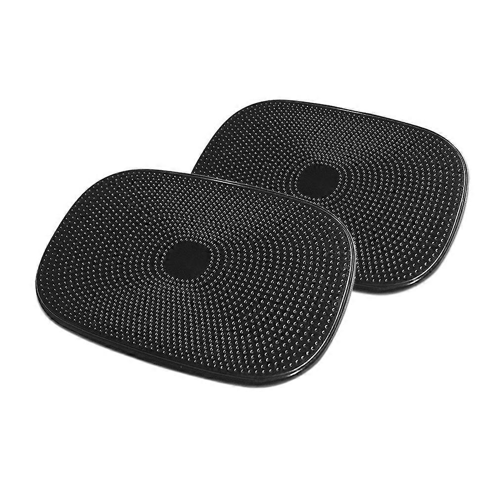 2pcs Anti Slip Car Mats Temperature Resistant Silicone Anti Slip Mat For Mobile Phone Dashboard