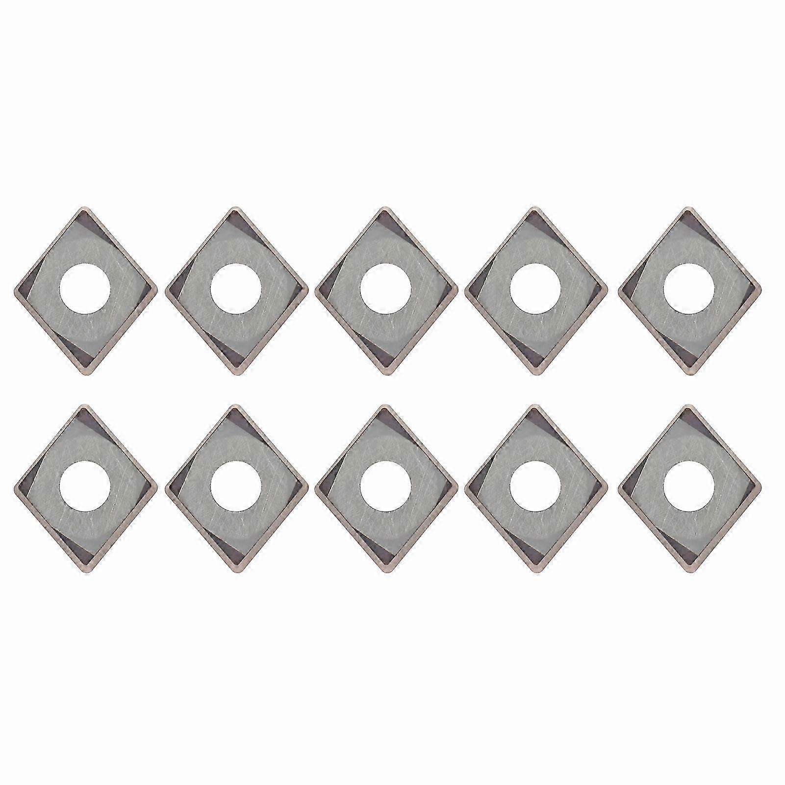 10Pcs CNC Lathe Turning Insert Indexable Solid Carbide Blade Cutting CCMT060204?6018